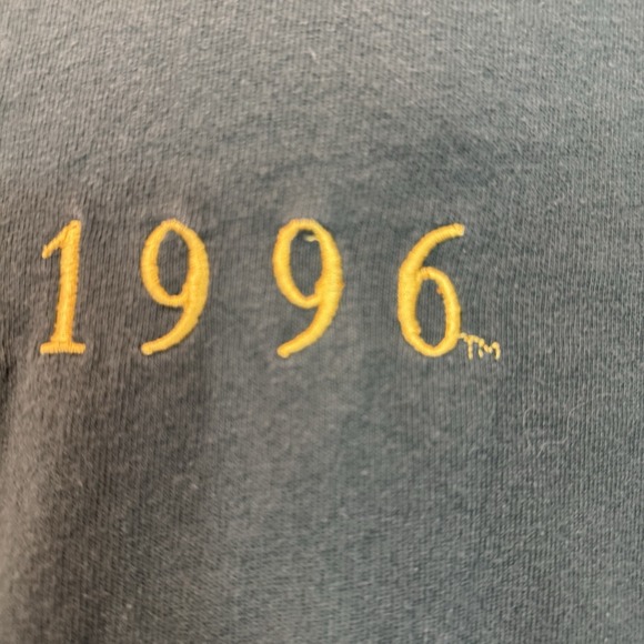 VINTAGE ATLANTA OLYMPICS 1996 GREEN CHAMPION T Shirt L MADE IN USA Single Stitch - Picture 4 of 14